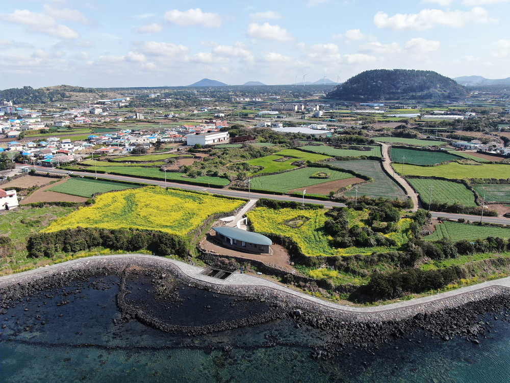 盖亚住宅 | 融入济州岛自然环境的单层住宅