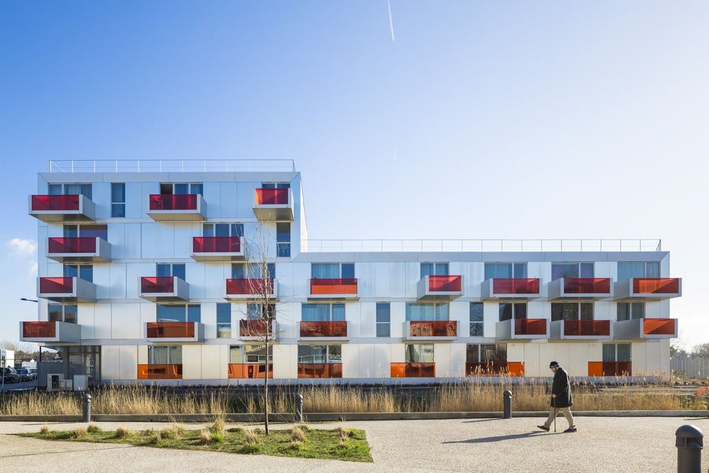 水畔都市趣居 | Philippe Dubus 的 Grand Synthe – Place Du Courghain 住宅设计
