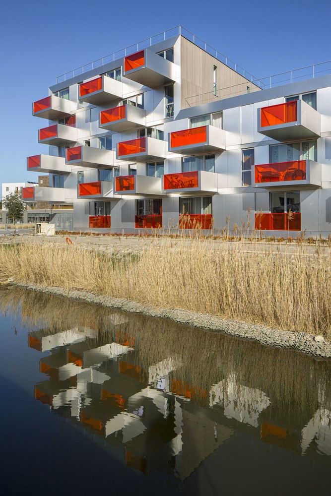 水畔都市趣居 | Philippe Dubus 的 Grand Synthe – Place Du Courghain 住宅设计