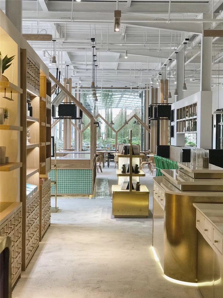品尚空间设计周骏丨化妆品店丨杭州品尚设计︱乐清植然方适展厅