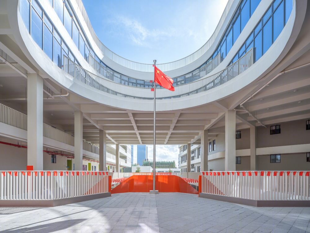 绿色庭院式校园 | 深圳香港培侨书院信义龙华学校