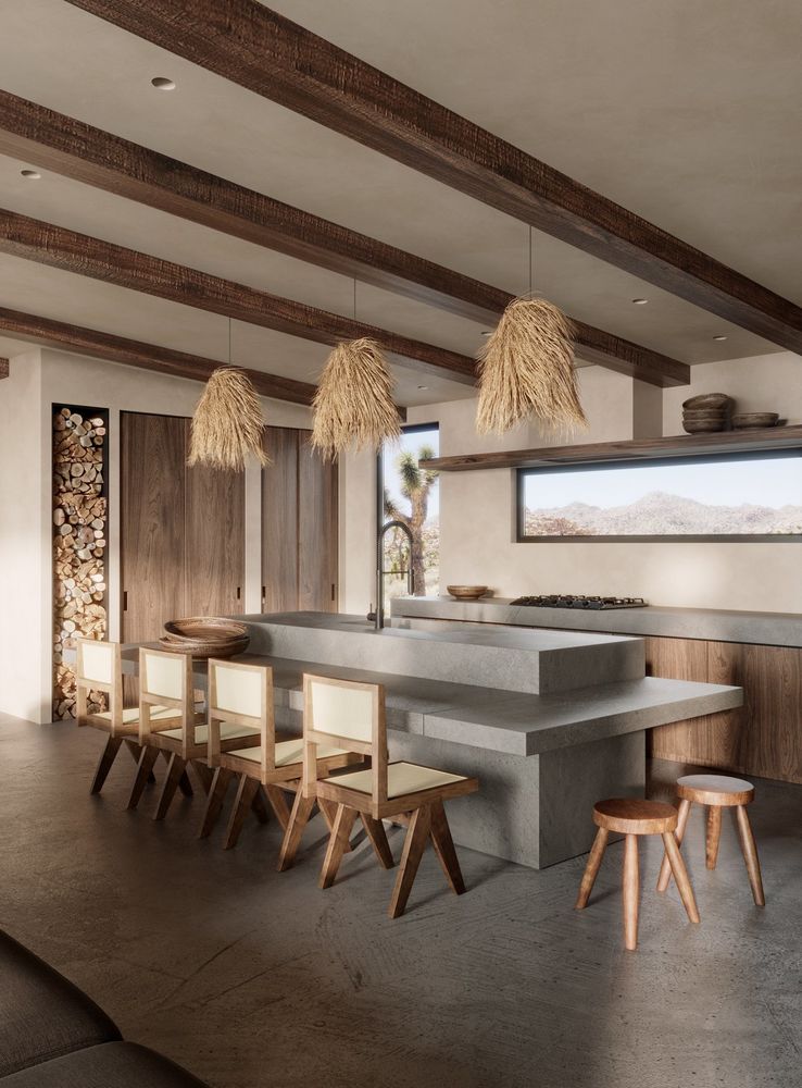 加州 Yucca Valley House 侘寂美学私人住宅设计