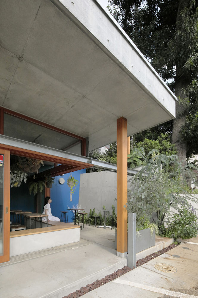 东京山景悬崖住宅与甜品店