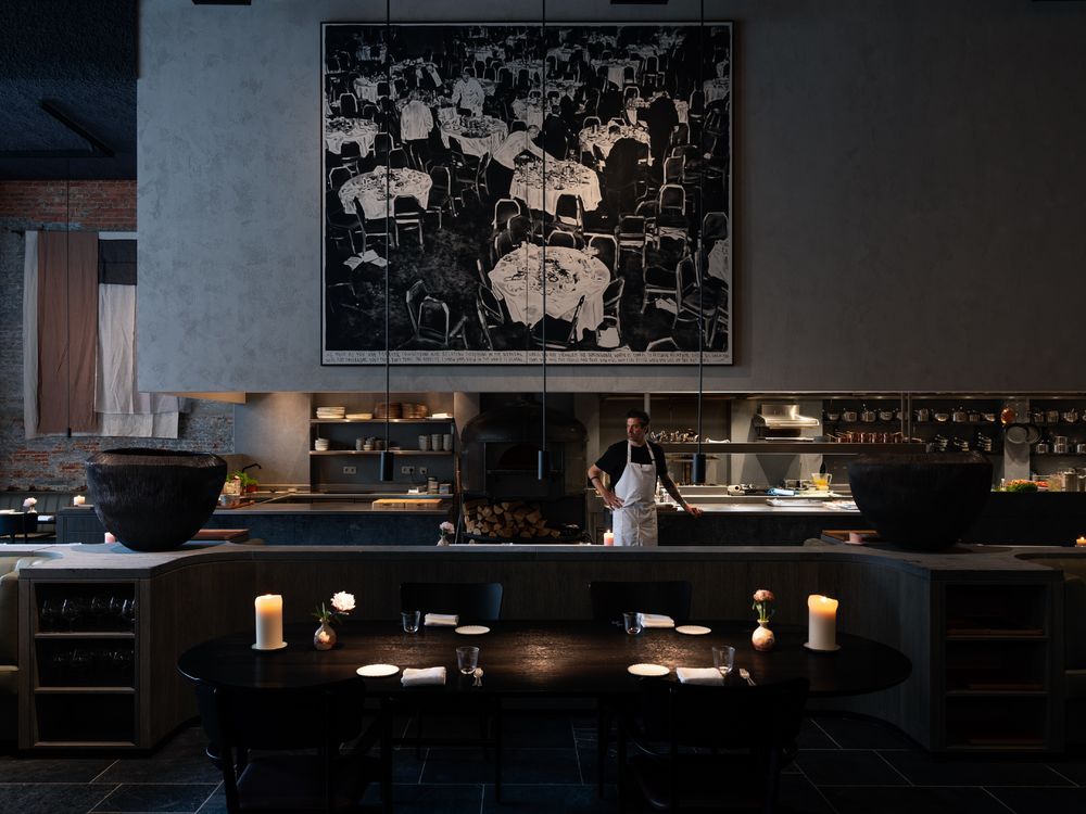 穿越时空的美食空间 | Space Copenhagen 打造比利时安特卫普 Le Pristine 餐厅