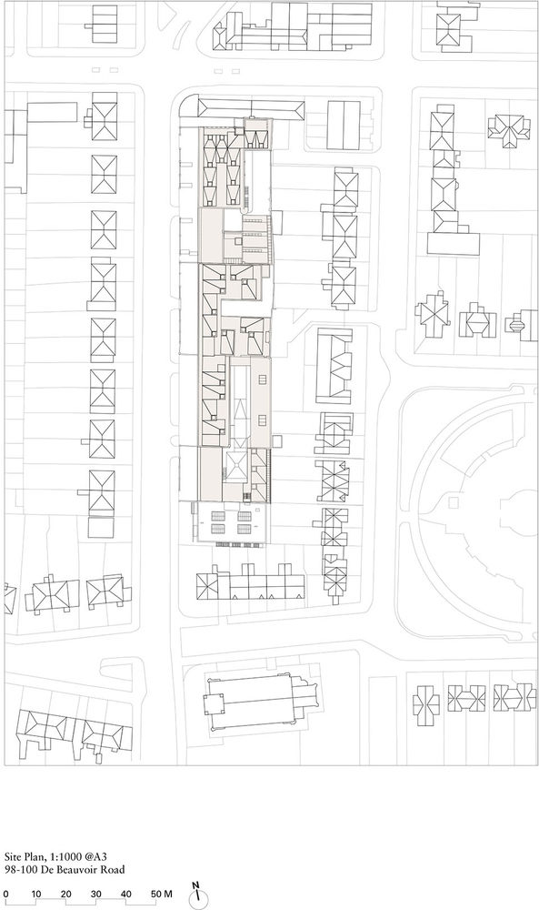De Beauvoir路98-100号建筑改造，伦敦 / Henley Halebrown
