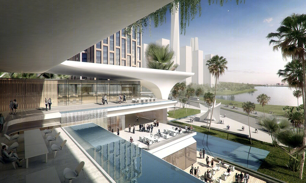 珠海华发广场 | 海滨天际线上的优雅建筑
