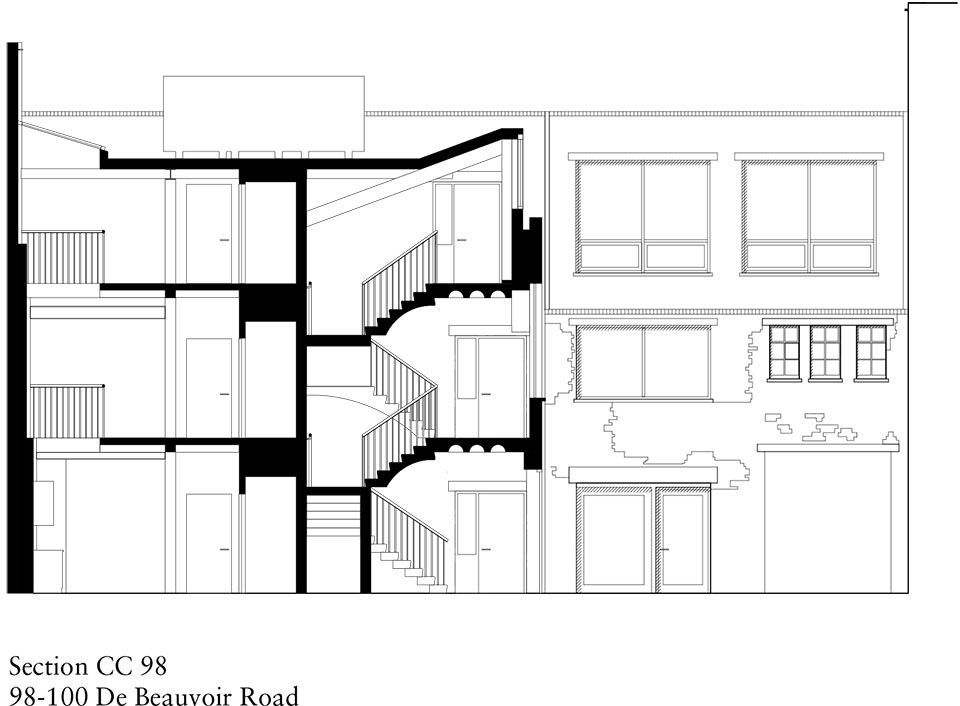 De Beauvoir路98-100号建筑改造，伦敦 / Henley Halebrown