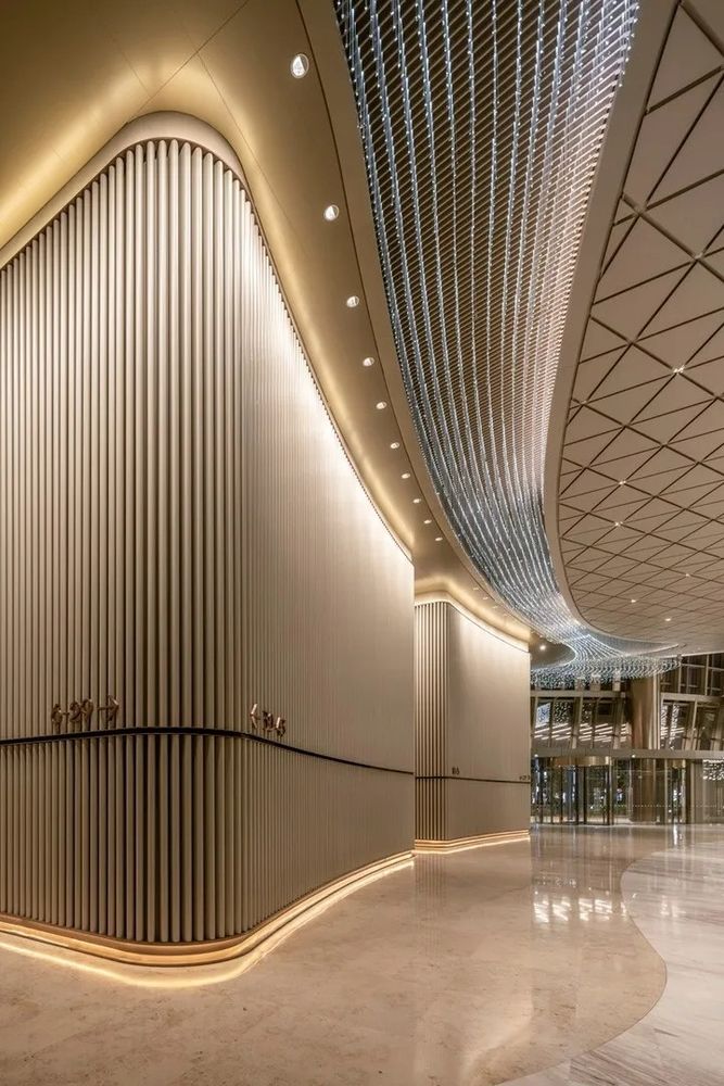 北京 CBD 地标建筑——忠旺集团总部大堂设计