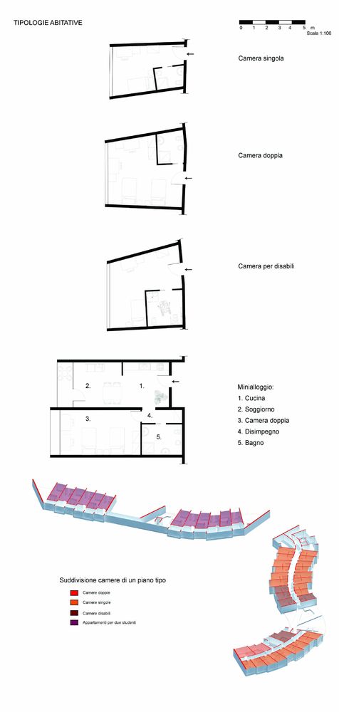 意大利都灵 Ponte Mosca 学生公寓 | 可持续发展与设计的完美融合