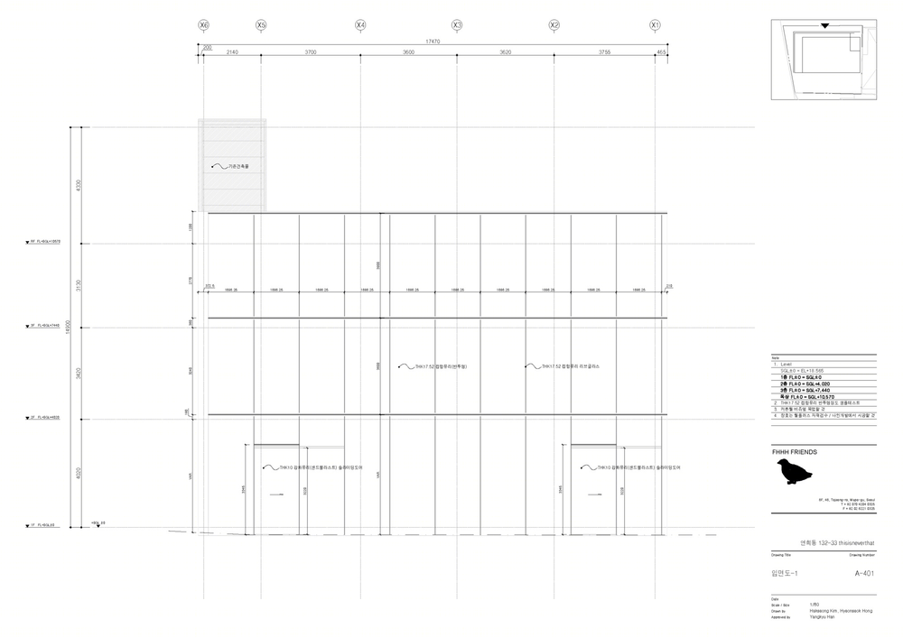 韩国时尚品牌 thisisneverthat 办公建筑，重构多层次墙体展现个性魅力