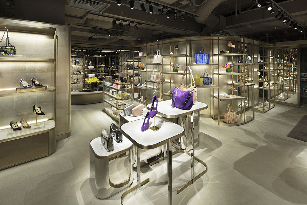 东京 Jimmy Choo 旗舰店 | 工业风奢华设计