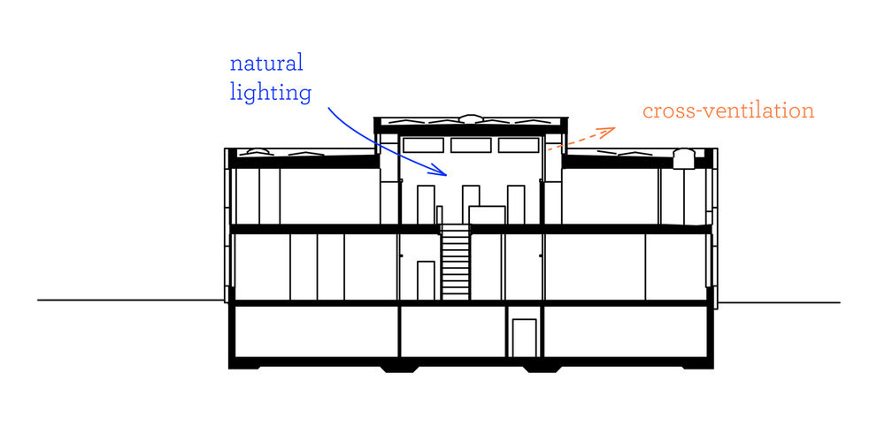 Weissenstein New School Building |  双层体育场馆设计亮点