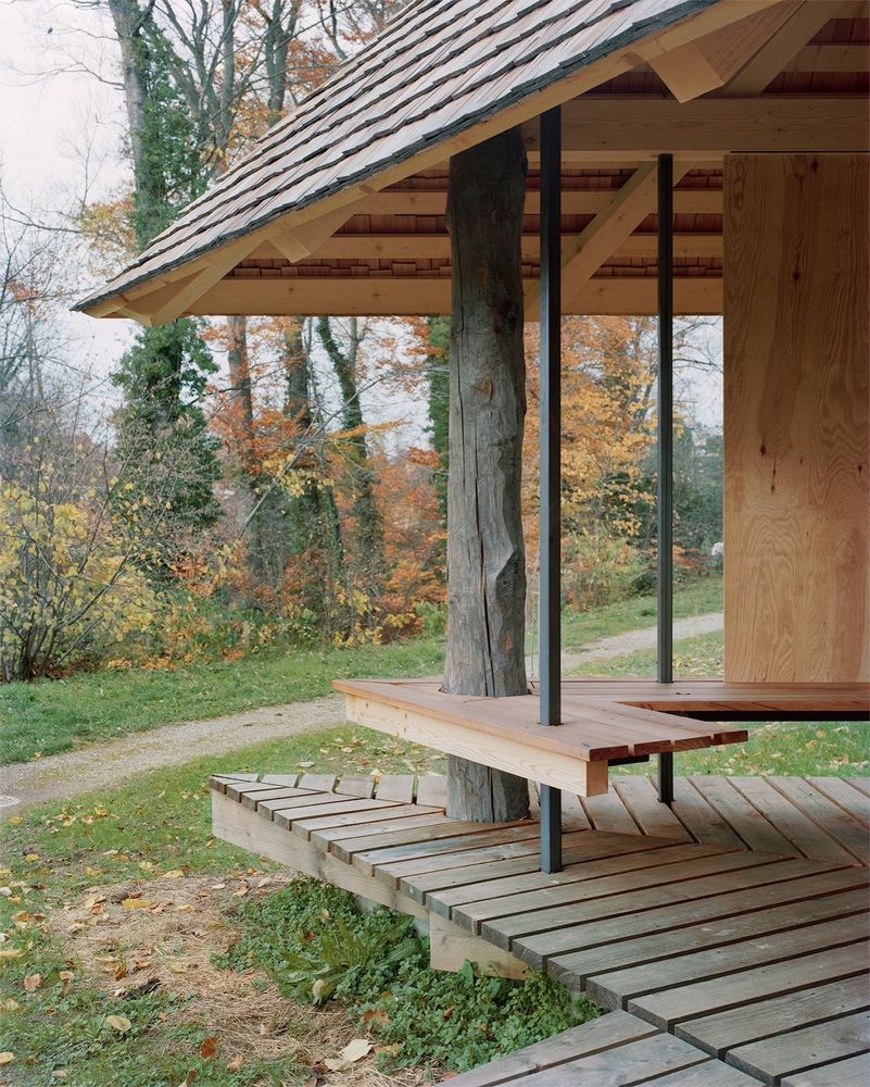 伞亭，瑞士 / Charly Jolliet Architecte