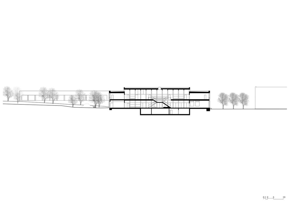 Weissenstein New School Building |  双层体育场馆设计亮点