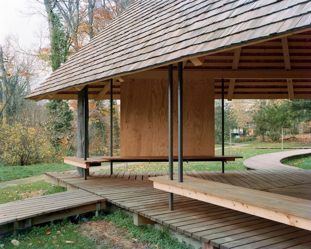 伞亭，瑞士 / Charly Jolliet Architecte