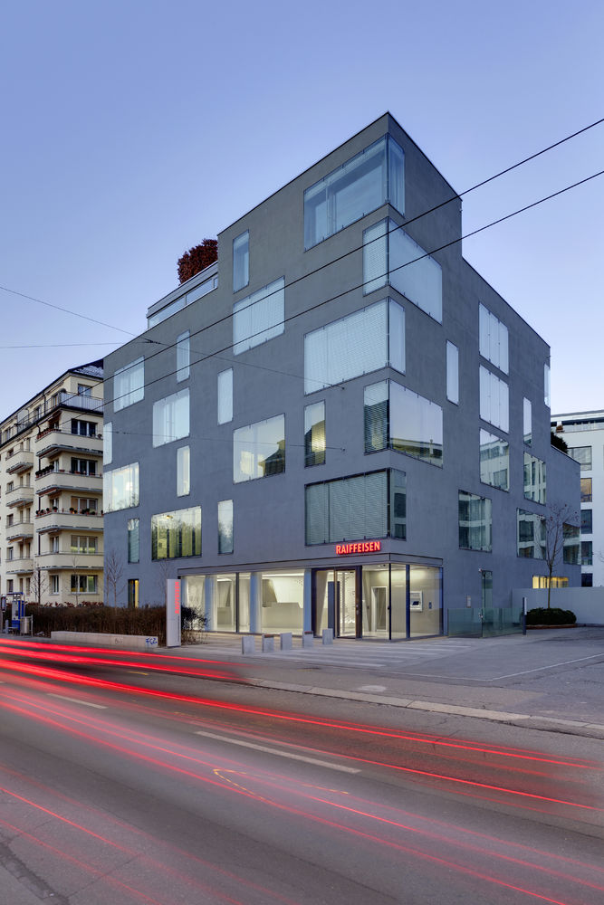 DGJ Architects + NAU Architecture丨银行丨RaiffeisenBankZurich