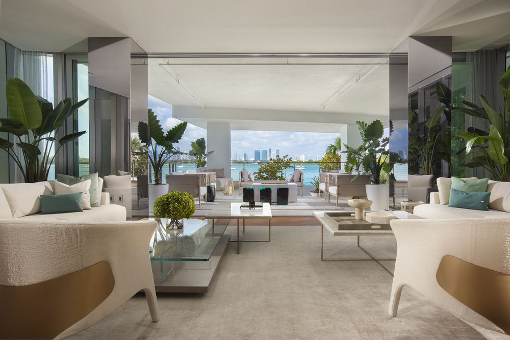 Miami Beach 的 Monad Terrace | 意大利手工家具打造优雅舒适空间