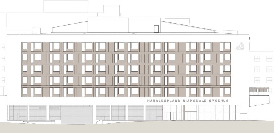 挪威 Haraldplass 医院扩建项目，室内设计打造舒适疗愈空间