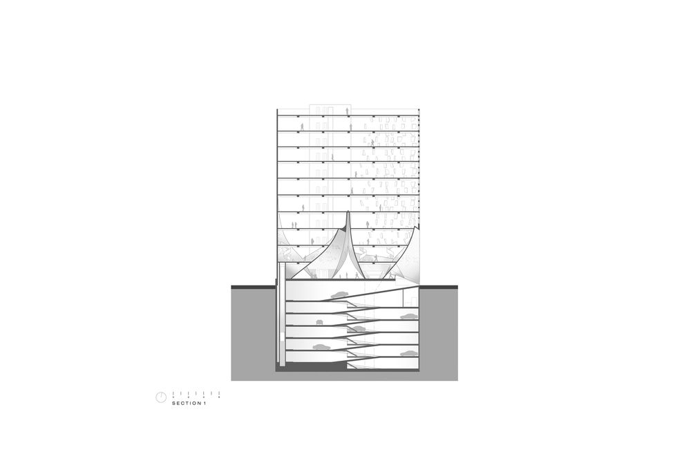 墨西哥城 Chapultepec 500 办公大楼——颠覆传统的建筑设计