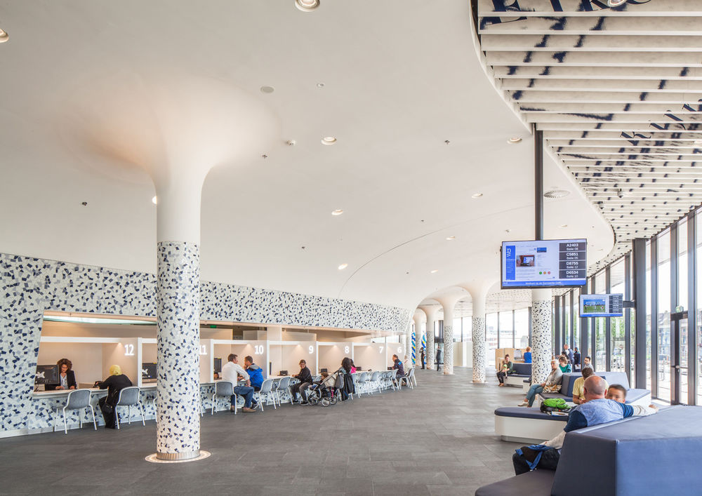 Mecanoo 打造 Delft 市政厅与火车站设计亮点解读