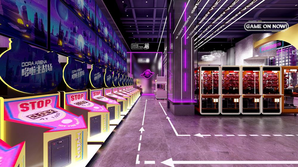 哆啦星球主战场·环球港旗舰店 | 赛博朋克风潮玩空间