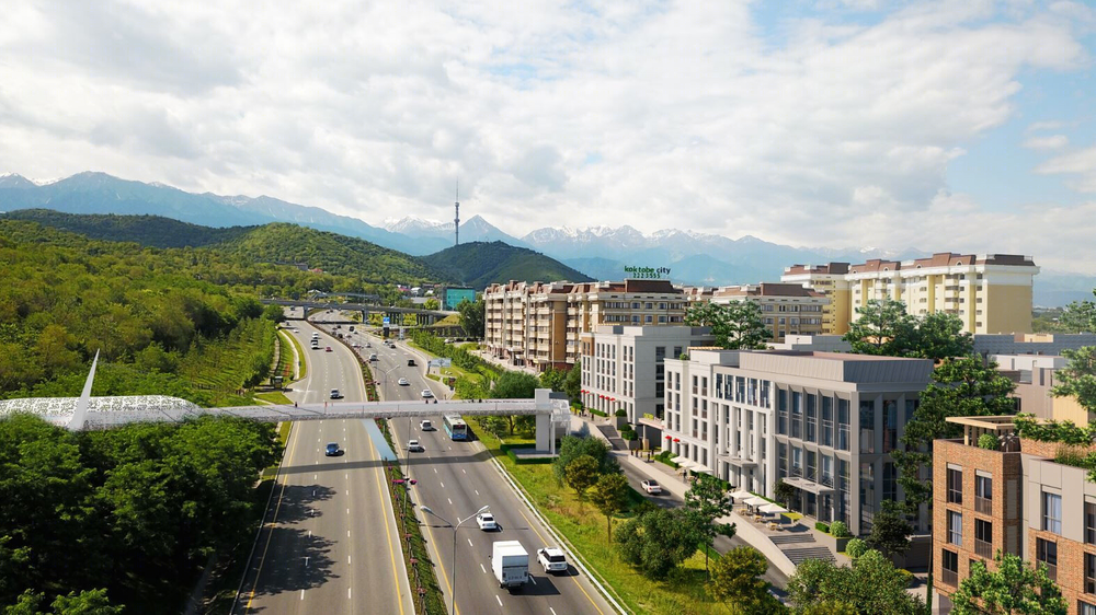 INK Architects 打造抗震宜居的 Koktobe City 公寓