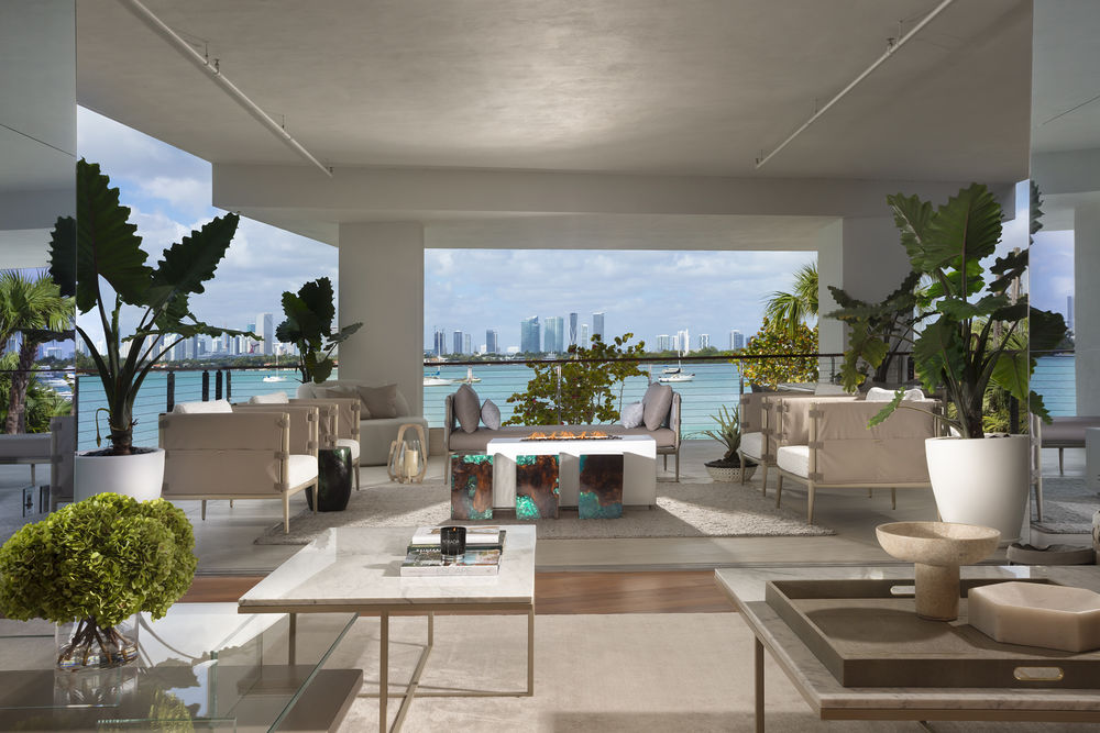 Miami Beach 的 Monad Terrace | 意大利手工家具打造优雅舒适空间