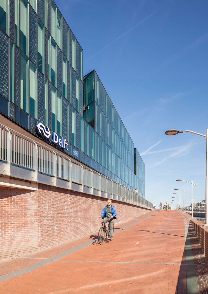 Mecanoo 打造 Delft 市政厅与火车站设计亮点解读