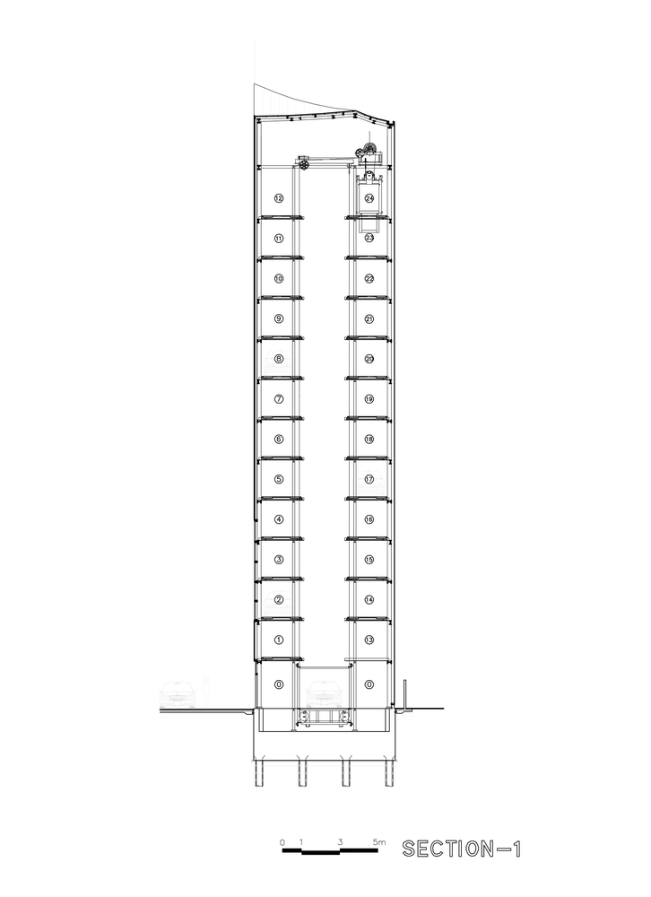 首尔"银船"建筑群新成员——动态弧形停车楼
