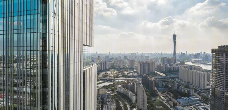 广州琶洲地标建筑——Aedas 设计的邦华环球贸易中心