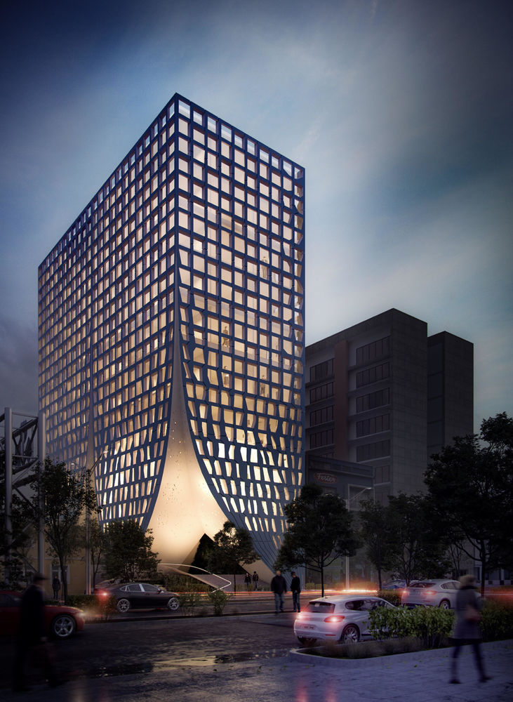 墨西哥城 Chapultepec 500 办公大楼——颠覆传统的建筑设计