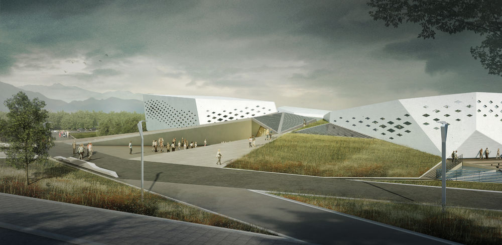 碳晶几何 Low-Carbon Exhibition Centre