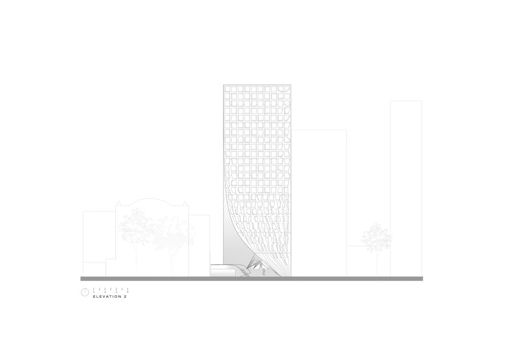 墨西哥城 Chapultepec 500 办公大楼——颠覆传统的建筑设计