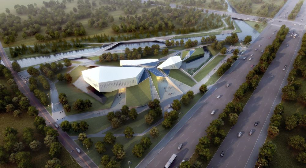 碳晶几何 Low-Carbon Exhibition Centre