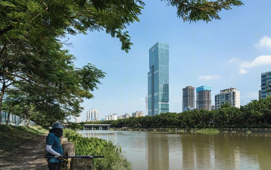 广州琶洲地标建筑——Aedas 设计的邦华环球贸易中心