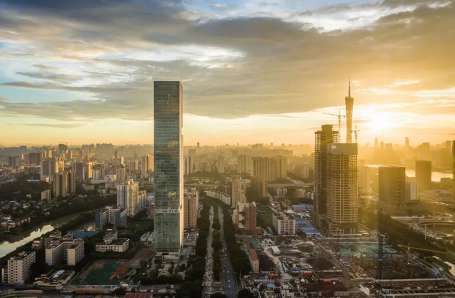 广州琶洲地标建筑——Aedas 设计的邦华环球贸易中心