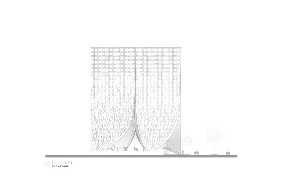 墨西哥城 Chapultepec 500 办公大楼——颠覆传统的建筑设计