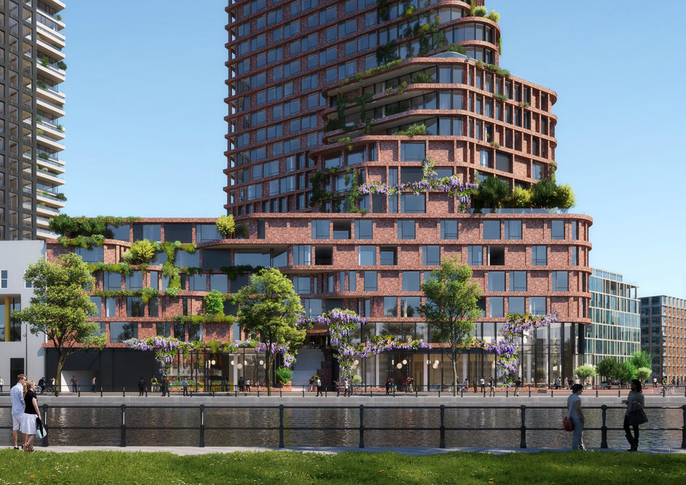 绿色宜居的 Mecanoo 公寓建筑——Brink Tower