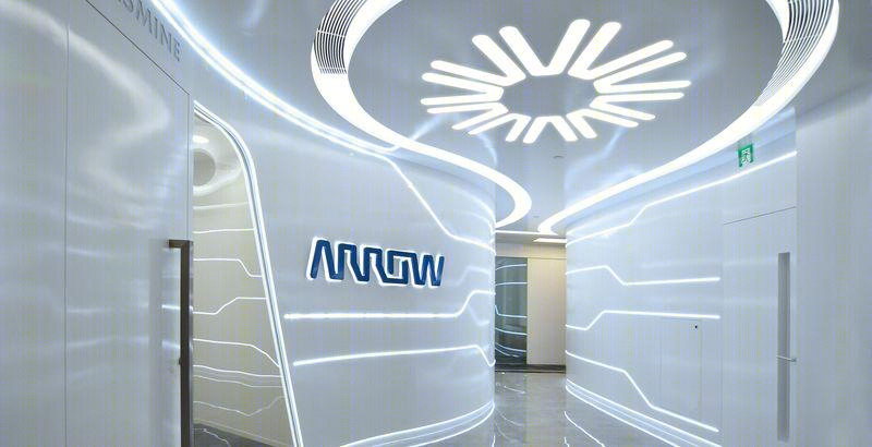 香港 Arrow 电子总部_无限连接的办公空间