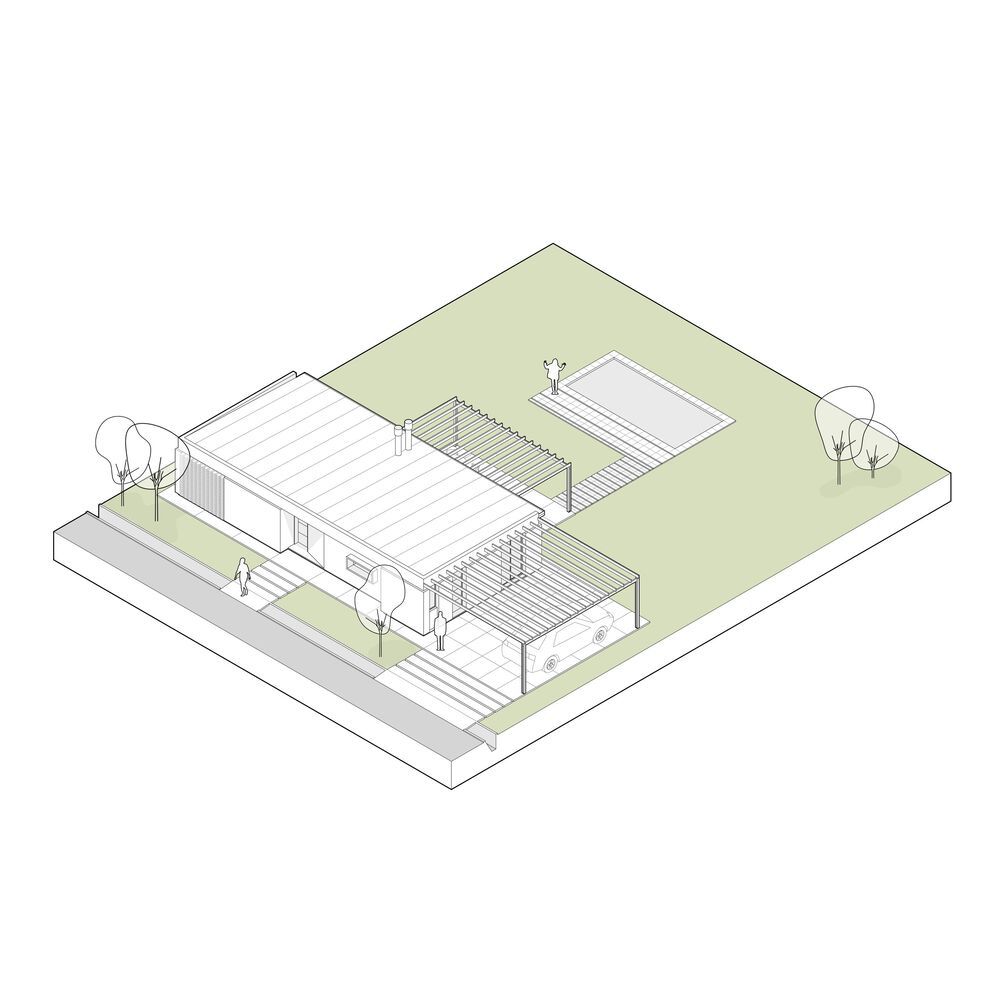 阿根廷 Guaymallén 的 CRM House | 绿色环保与经济实用的完美结合