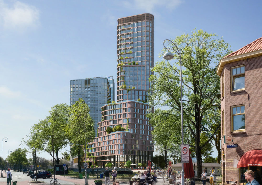 绿色宜居的 Mecanoo 公寓建筑——Brink Tower