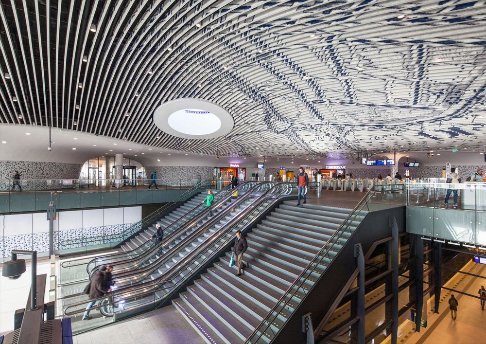 Mecanoo 打造 Delft 市政厅与火车站设计亮点解读