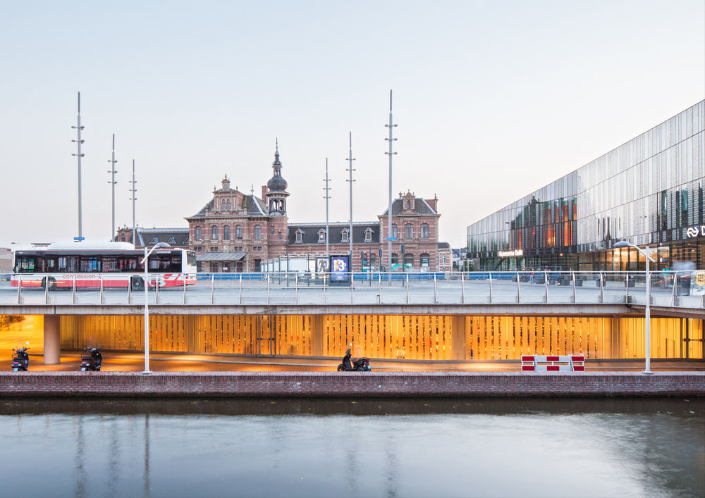 Mecanoo 打造 Delft 市政厅与火车站设计亮点解读
