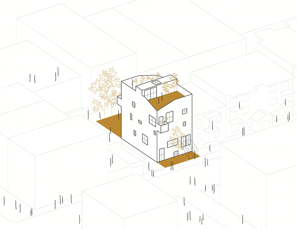 蒙特利尔三合一住宅综合体，趣味空间探索
