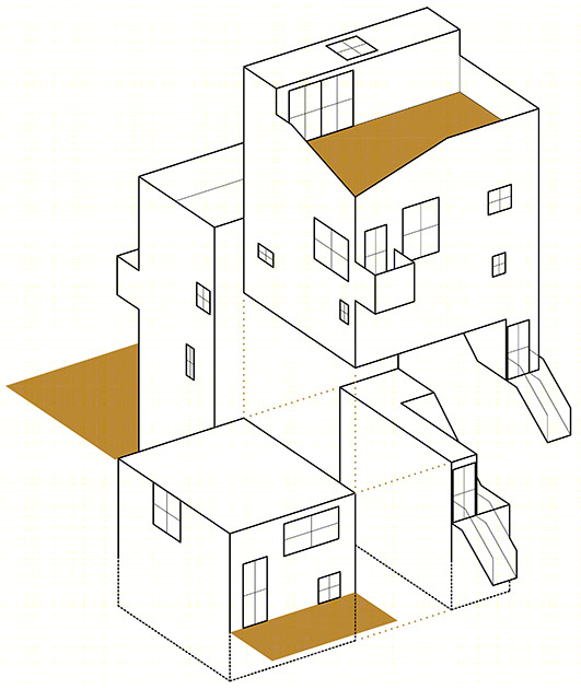蒙特利尔三合一住宅综合体，趣味空间探索