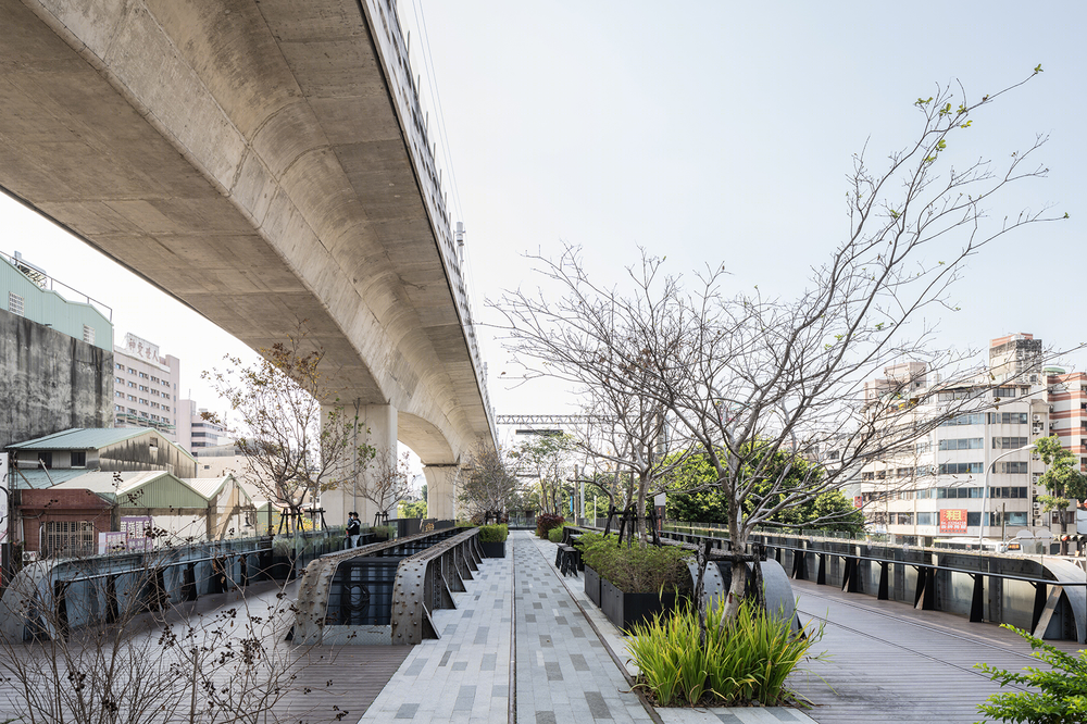 台中绿色走廊 | 铁路旧址上的可持续公园设计