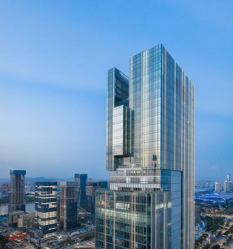 广州琶洲地标建筑——Aedas 设计的邦华环球贸易中心