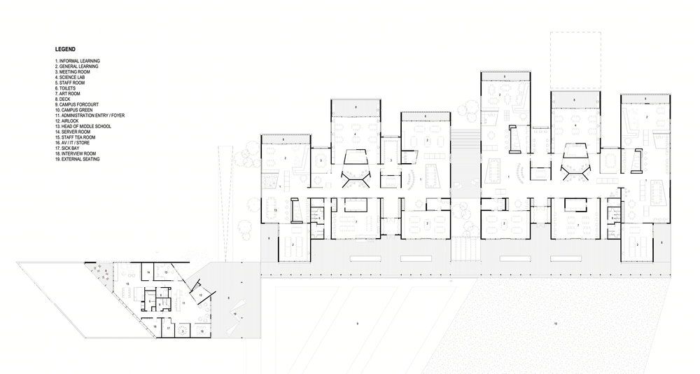 Braemar College Middle School | 农村校园的绿色教育设计