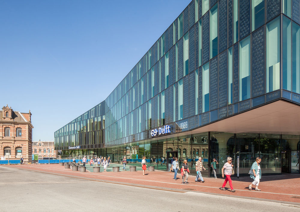 Mecanoo 打造 Delft 市政厅与火车站设计亮点解读