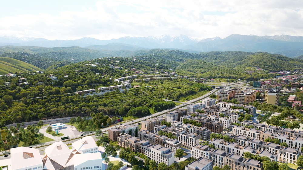 INK Architects 打造抗震宜居的 Koktobe City 公寓
